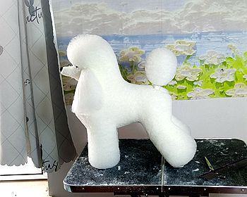 运动装假毛全身修剪